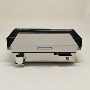 Furlan P600 PRO asztali gázgrill magas fedéllel és védőlemezzel