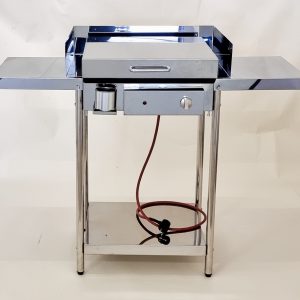 Furlan E450 PRO elektromos grill 0,25 l-es olajtálca tartóval, fedővel és fröccsenésvédővel