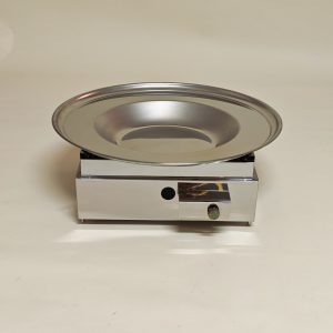 Furlan PK560 PRO gázos tárcsasütő kültéri asztalon elhelyezve