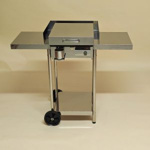 Furlan P350 PRO gázgrill kerekes állványon fedővel és védőburkolattal