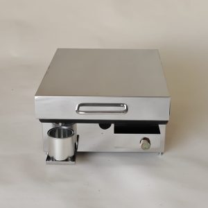 Furlan P350 PRO asztali gázgrill rozsdamentes acél fedéllel